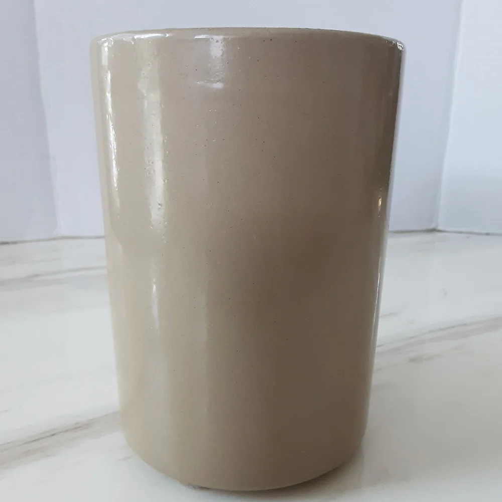 PEARSONS Of CHESTERFIELD Stoneware Crock Kitchen Utensils Holder - Vtg